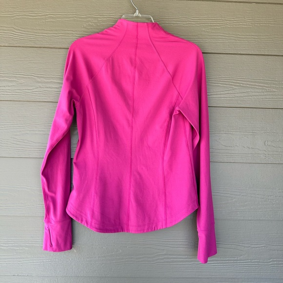 Athleta Women's Pink Salutation Jacket Size Medium Petite - Picture 2 of 3